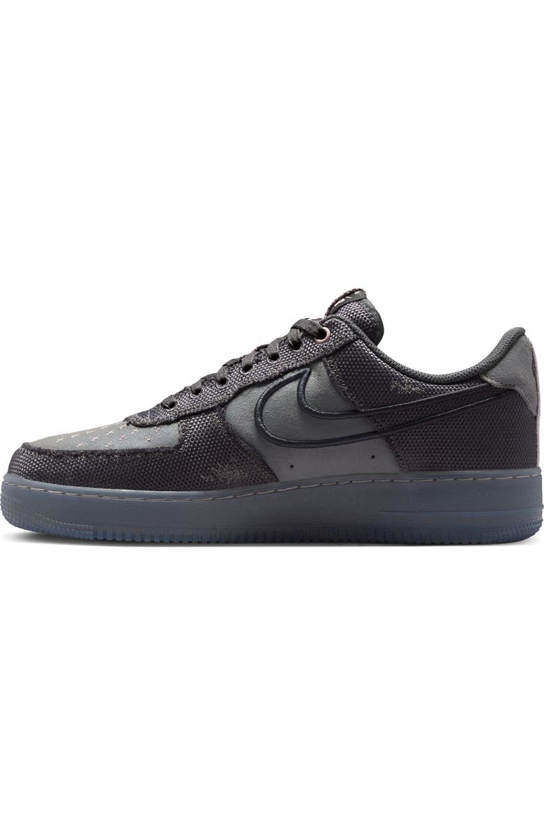 Nike Air Force 1 '07 LV8 Basketball Sneaker, Alternate, color, Anthracite/ Black/ Iron Grey