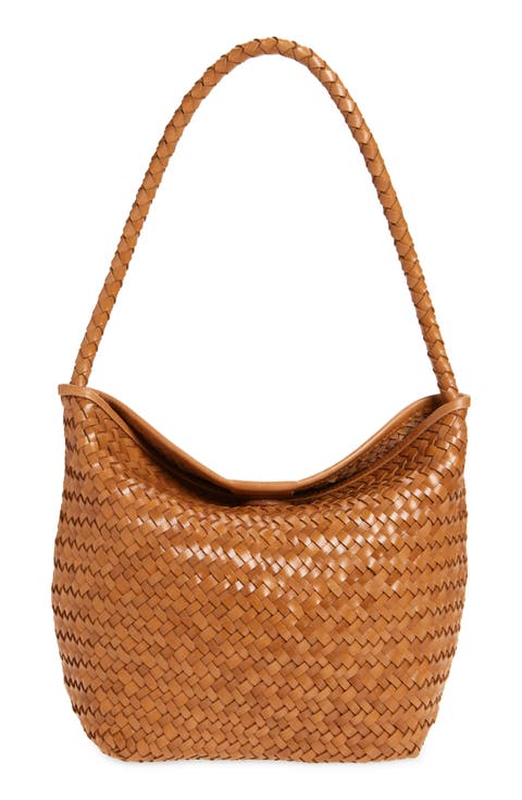 The Handwoven Leather Shoulder Bag