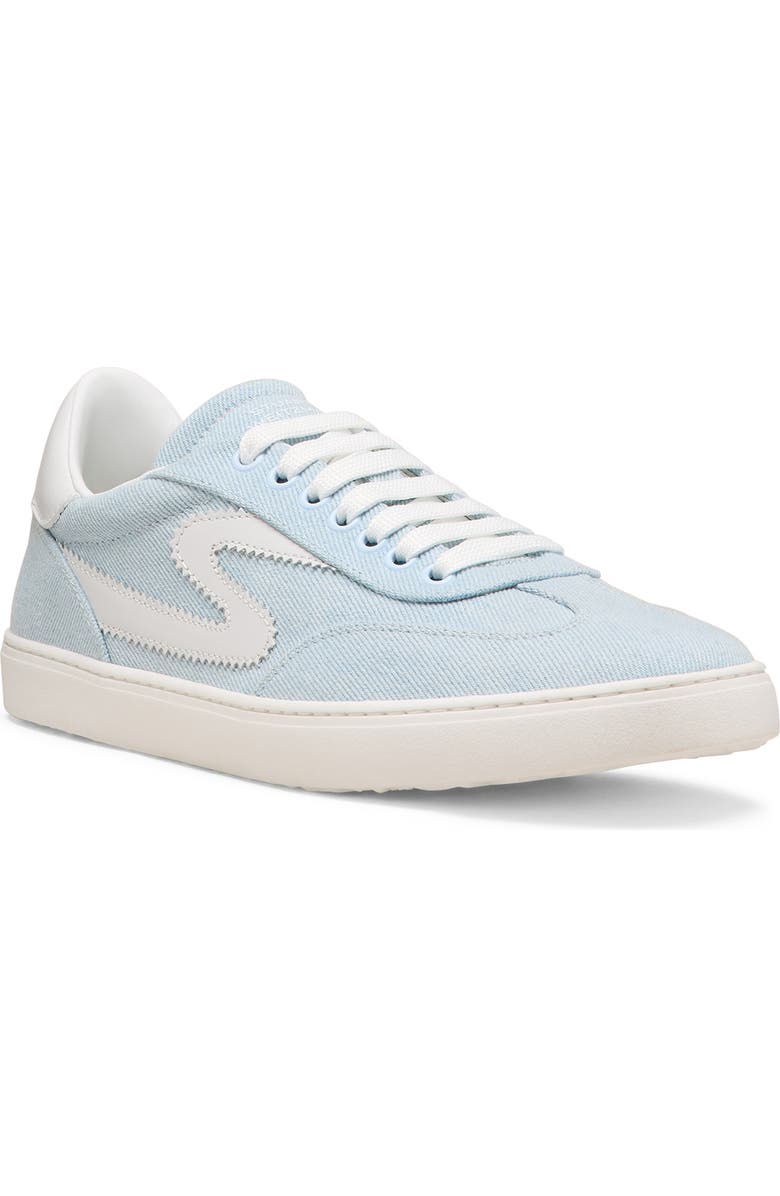 Stuart Weitzman Runaround Sneaker, Main, color, Light Blue/ White