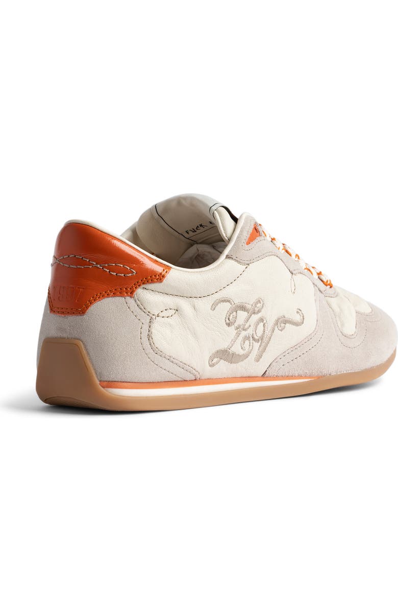 Zadig & Voltaire Dance Lace-Up Sneaker, Alternate, color,