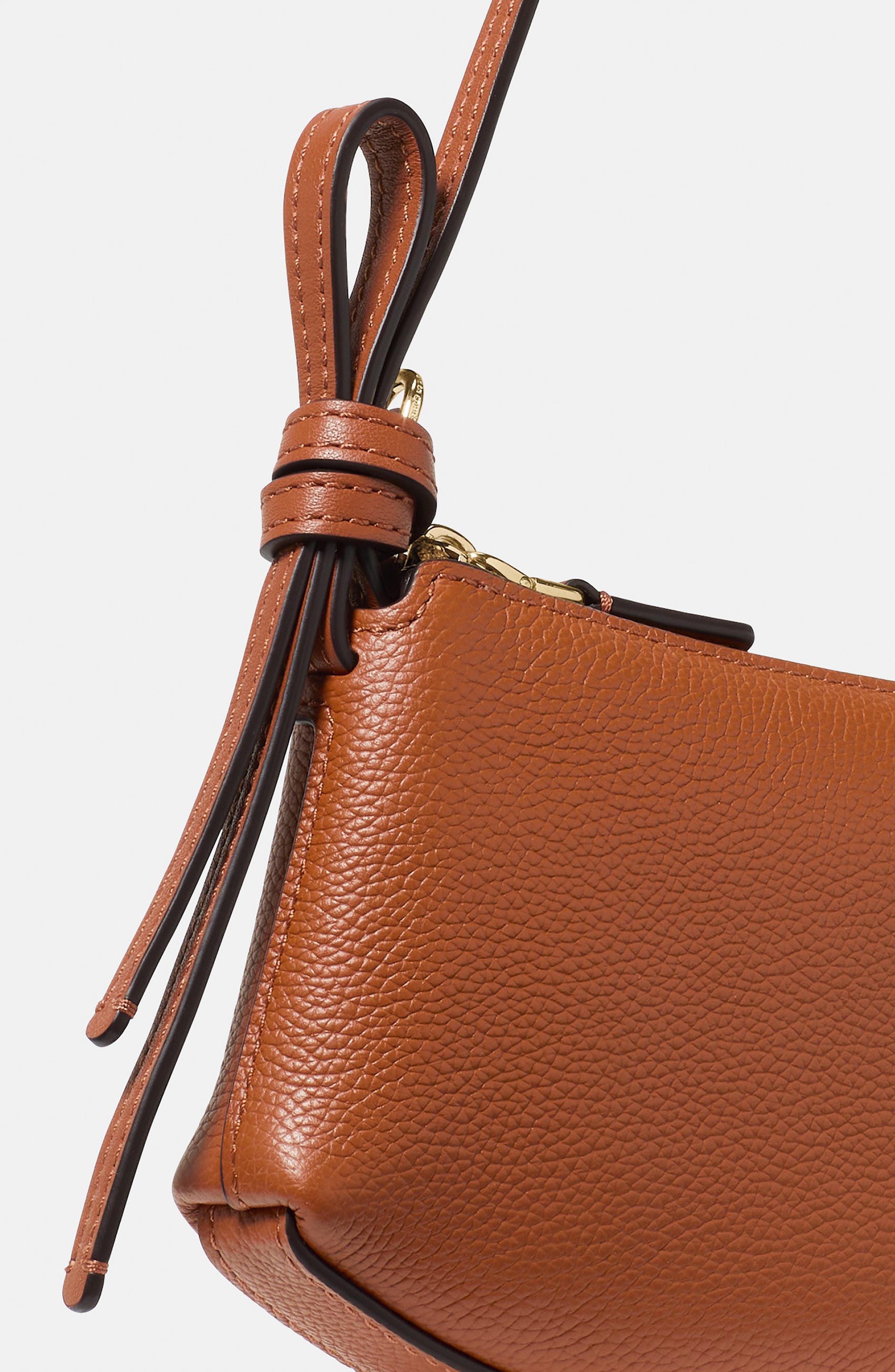 loop pebble leather shoulder bag, Alternate, color, SOUTHWEST DESERT