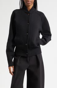 Jacquemus Le Lavande Bomber Cardigan