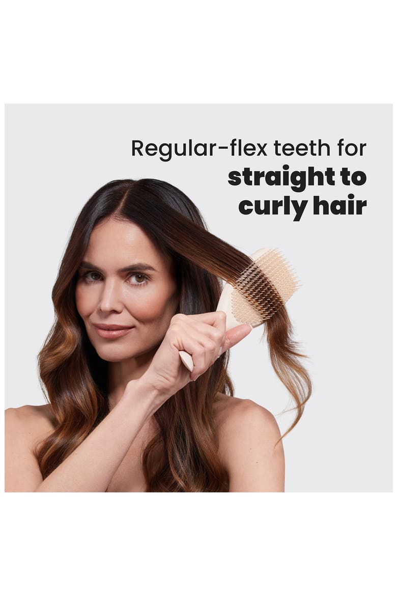 Large Ultimate Detangler Hairbrush - Thick to Wavy, Alternate, color, VANILLA LATTE