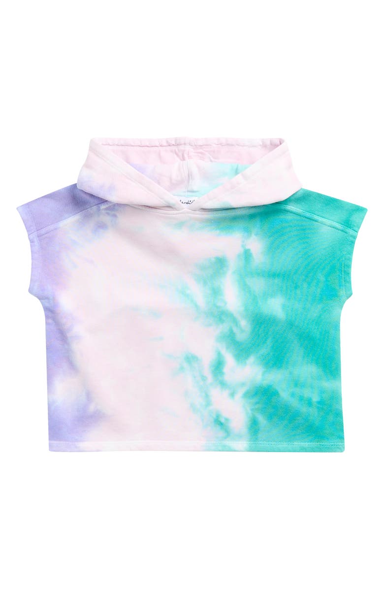 Splendid Kids' Snowcone Tie Dye Hoodie, Main, color, Tie Dye Multi
