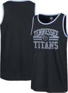 '47 Men's '47 Navy Tennessee Titans Winger Franklin Tank Top