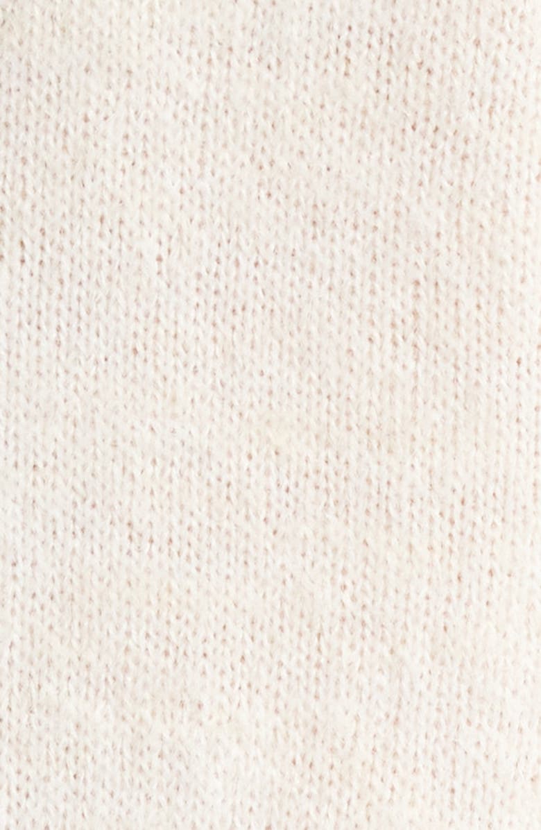 ASTR the Label Meadow Lace Collar Cardigan, Alternate, color, Off White