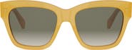 CELINE Triomphe 55mm Square Sunglasses