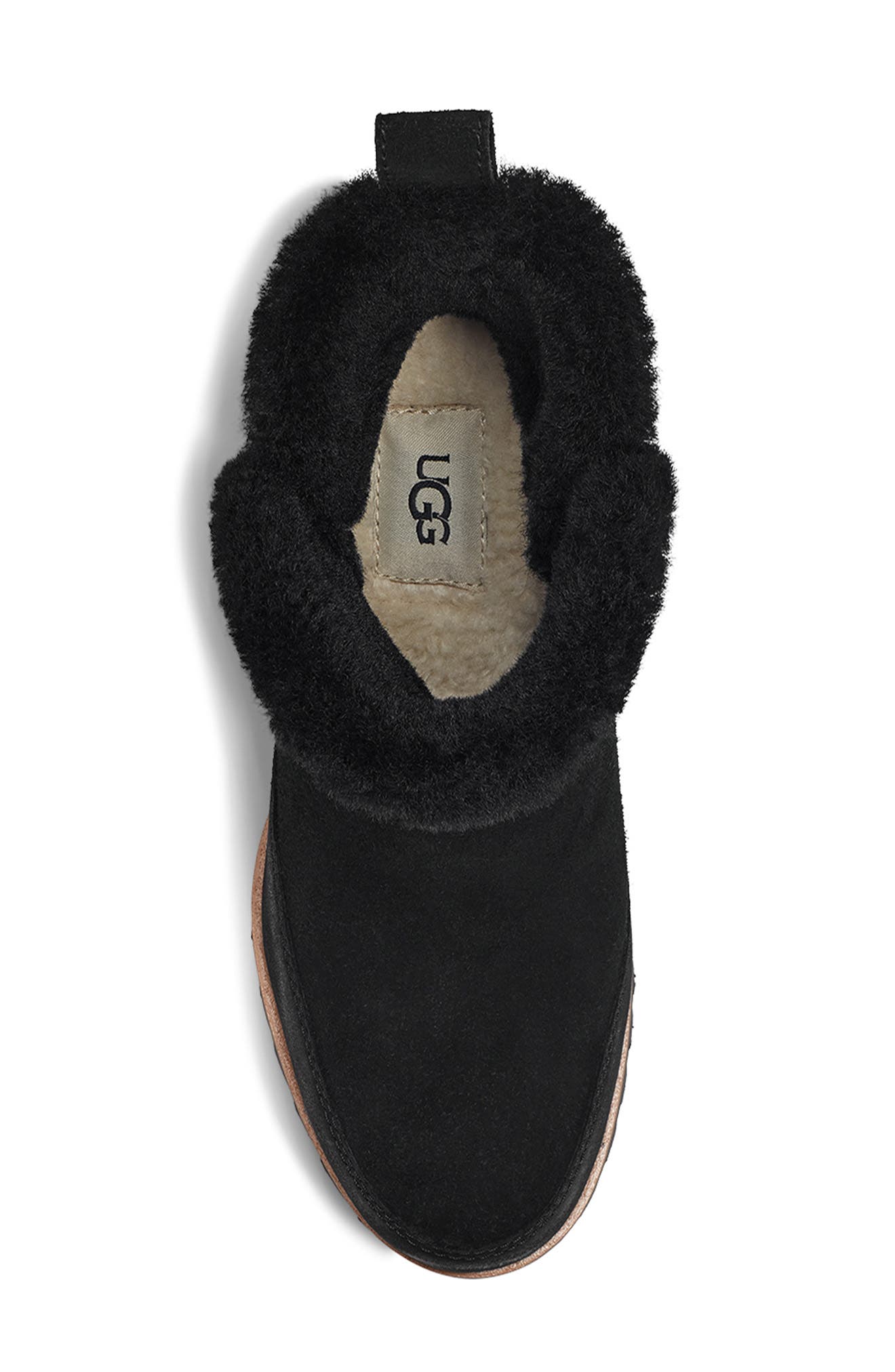 UGG<sup>®</sup> Malvella Waterproof Boot with Genuine Shearling Trim, Alternate, color, 