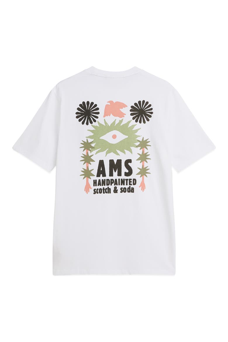 Relaxed Fit Cotton Graphic T-Shirt, Alternate, color, BRIGHT WHITE