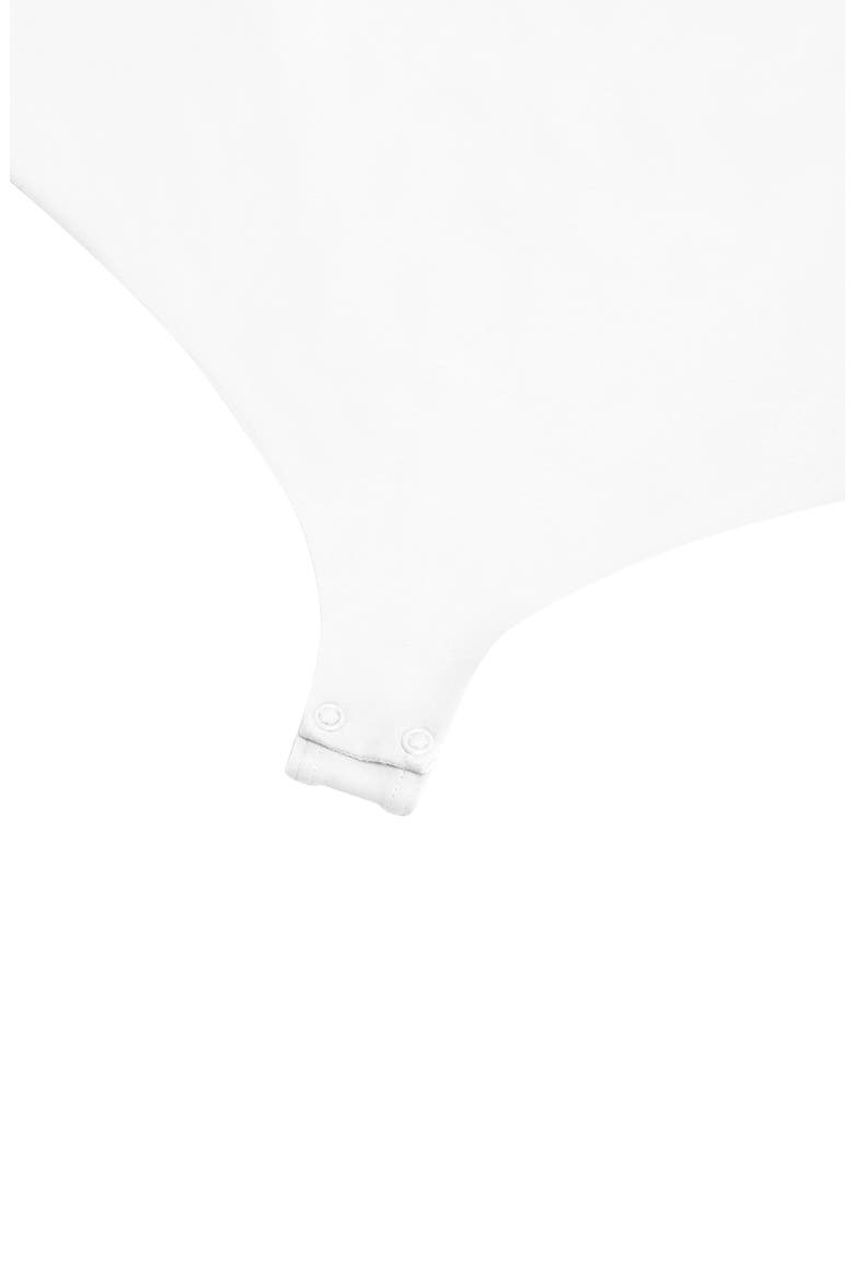 Mat De Luxe Shaping Thong Bodysuit, Alternate, color, WHITE