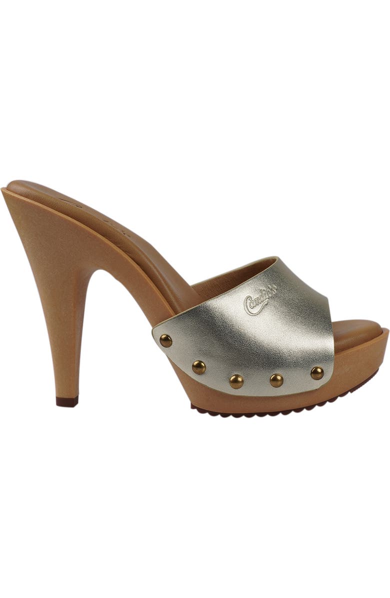 Candie's Viviana Platform Sandal, Alternate, color, Platinum