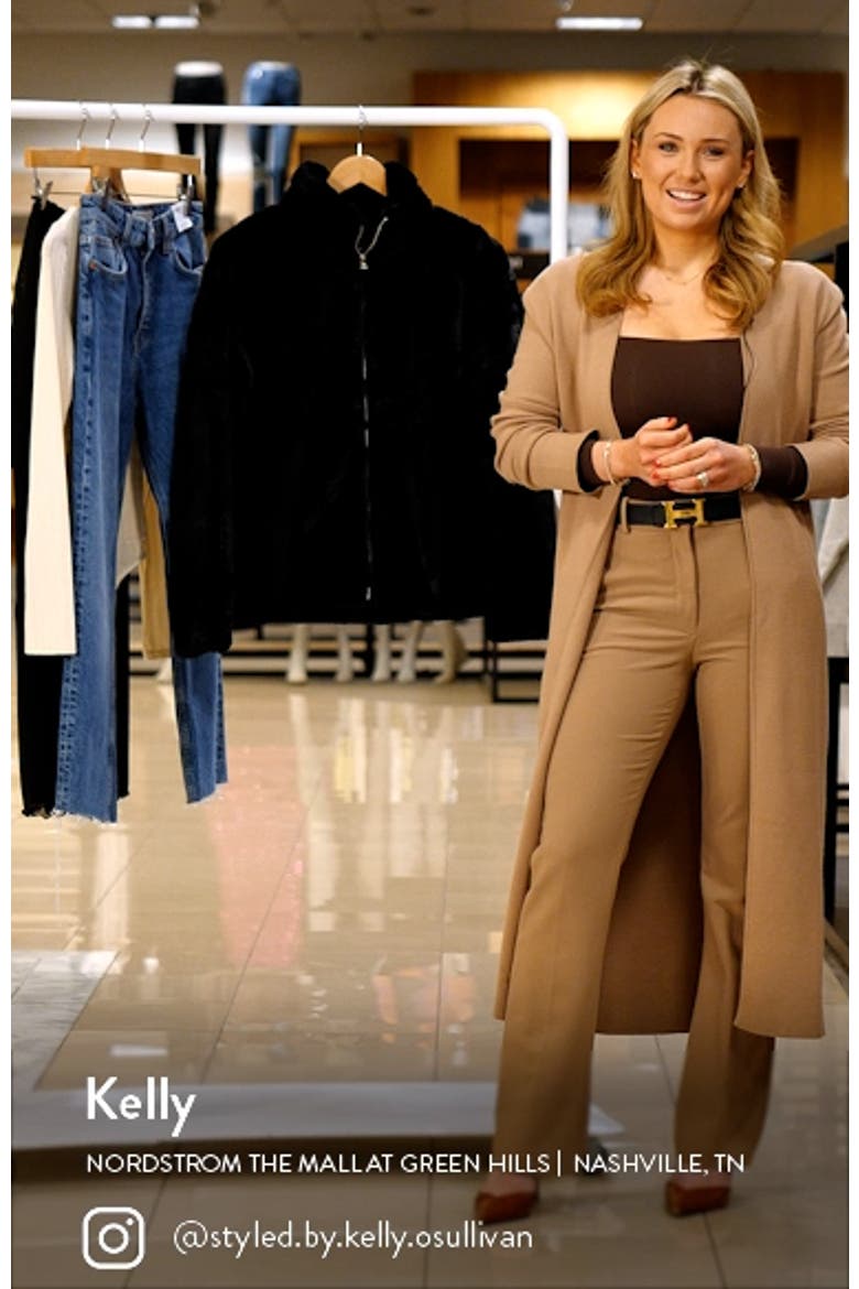 Monroe Faux Fur Jacket video