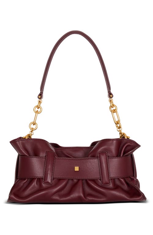 Balmain Mini Anthem Leather Shoulder Bag