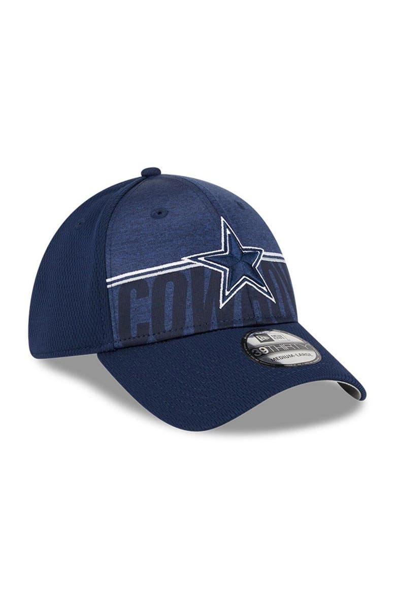 Men's New Era Navy Dallas Cowboys 2023 NFL Training Camp 39THIRTY Flex Fit Hat, Alternate, color, Navy