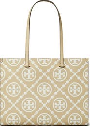 Tory Burch T Monogram Embossed Leather Tote