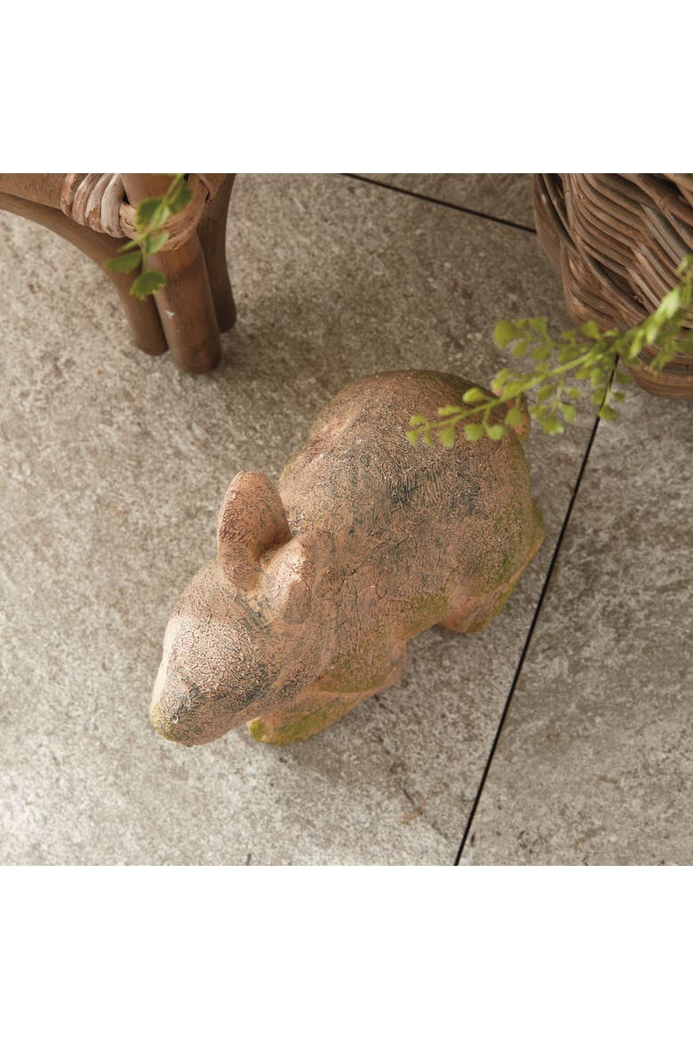 Weathered Garden Rabbit Large, Alternate, color, Brown