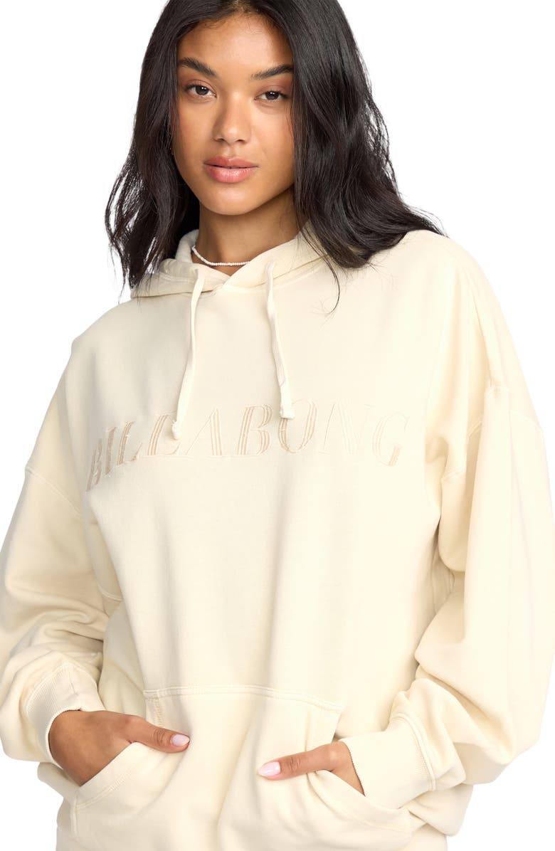 Billabong Hi Tide Dip Hoodie, Alternate, color, White Cap