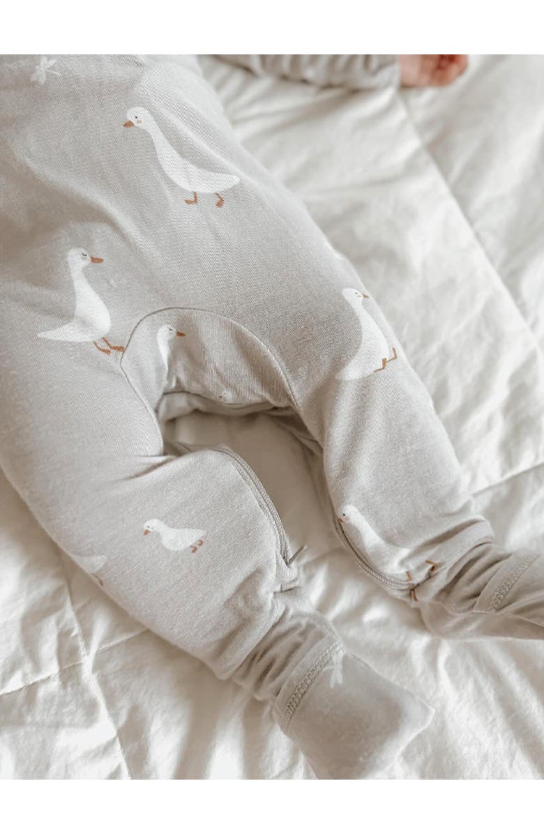 gunamuna Convertible Pajama - Baby, Alternate, color, Goose