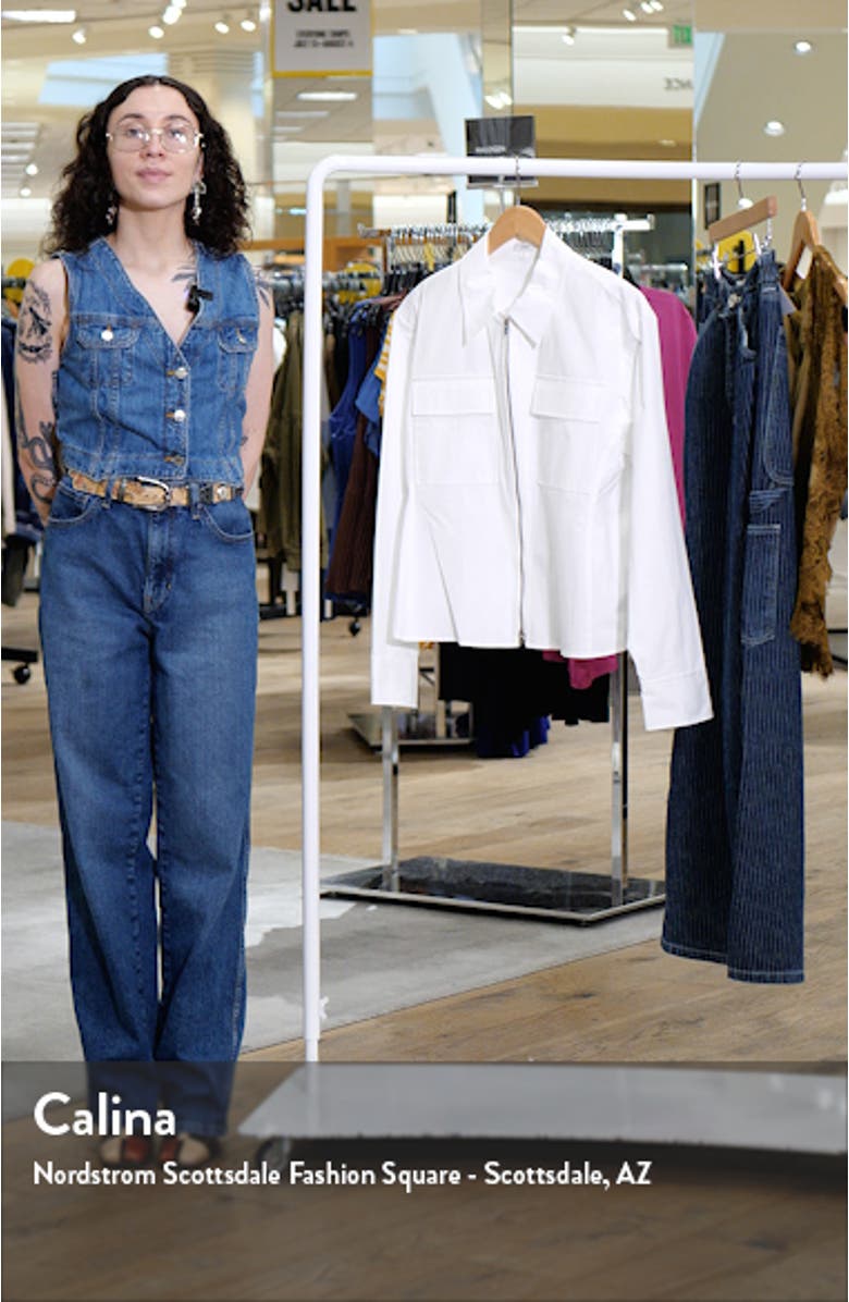 Sage Stretch Cotton Shirt, sales video thumbnail