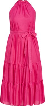 City Chic Kiana High Neck Maxi Dress