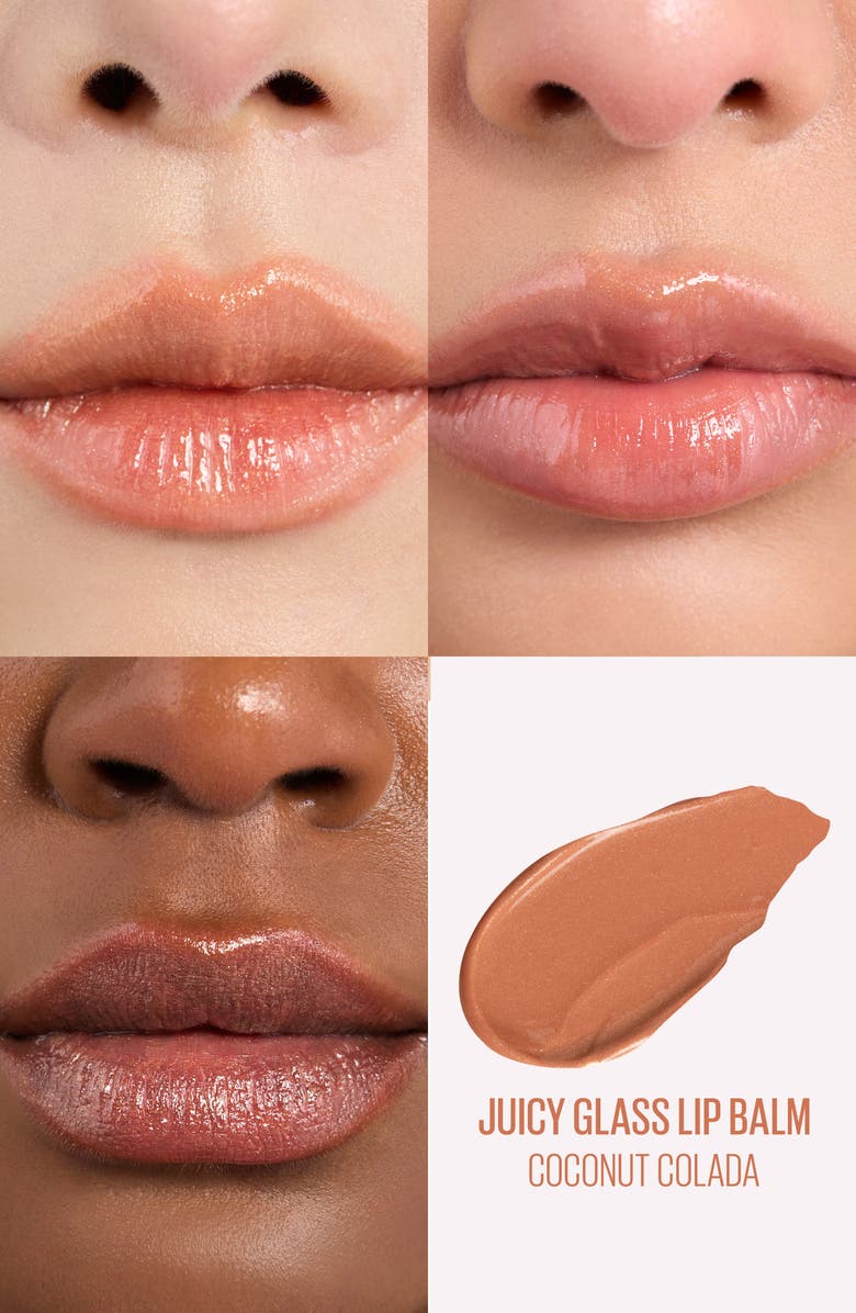 Kaja Juicy Glass Instant Hydrating & Plumping Lip Balm, Alternate, color, Coconut Colada