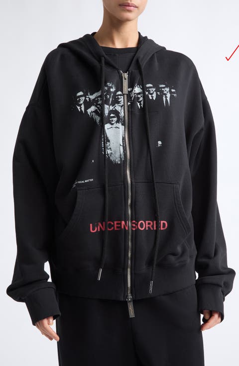 Family Graphic Full Zip Hoodie