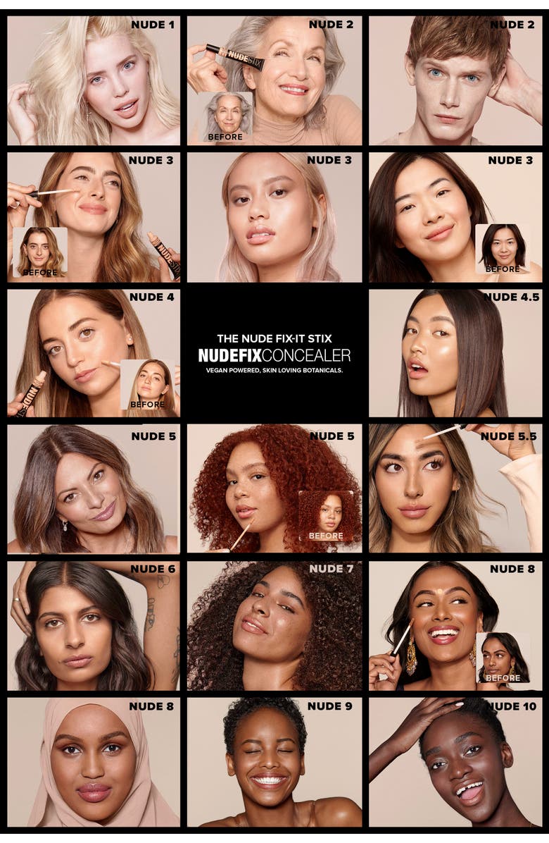 NUDESTIX NUDEFIX Cream Concealer, Alternate, color, Nude 10