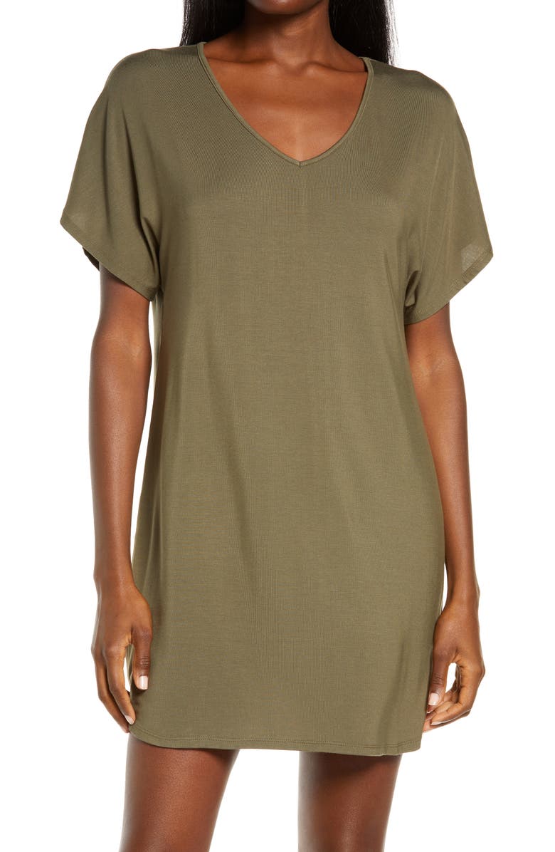 Nordstrom Moonlight Dolman Sleeve Nightshirt, Main, color,