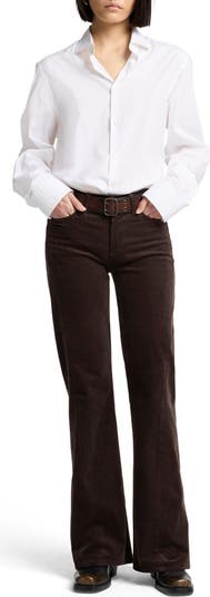 Dojo Tailorless Twist Seam Flare Corduroy Pants