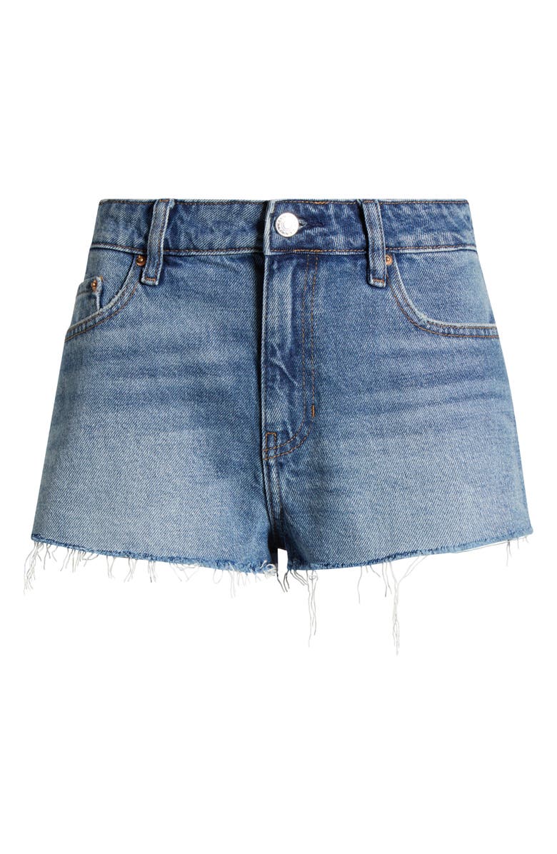 PacSun Gale Mirco Denim Shorts, Alternate, color, Med Wash