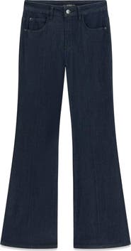 GUESS Belle High Waist Flare Leg Jeans