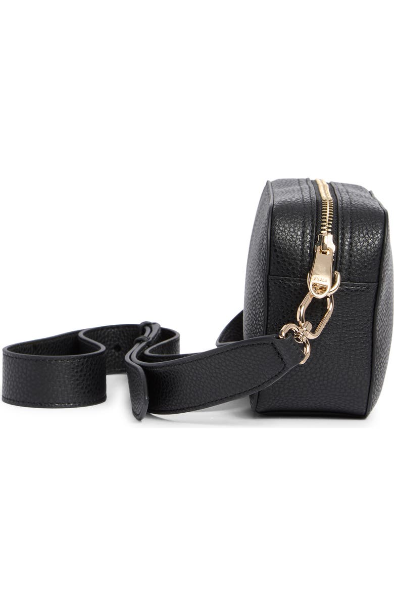 Furla Petunia Mini Crossbody Bag, Alternate, color, Nero