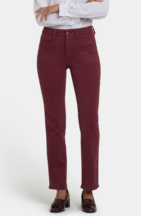 Marilyn High Waist Utility Pocket Jeans