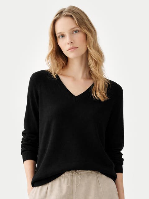 Timeless Cashmere V-Neck Sweater