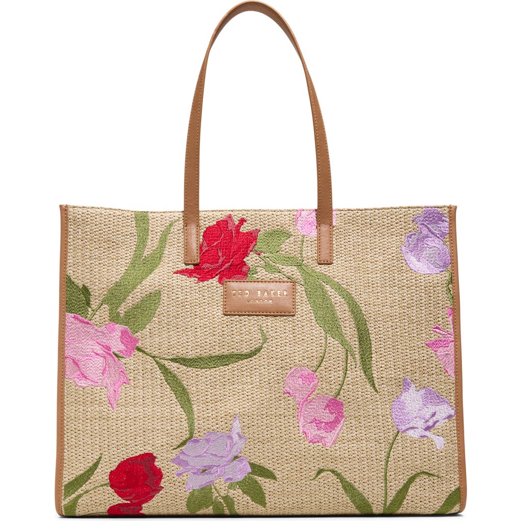 Ted Baker Palmer Tote In Multi