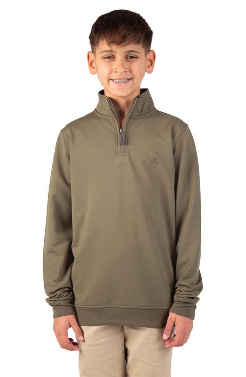 Kids' Fleece Quarter-Zip Pullover (Big Kid)