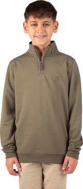 TailorByrd Kids' Fleece Quarter-Zip Pullover