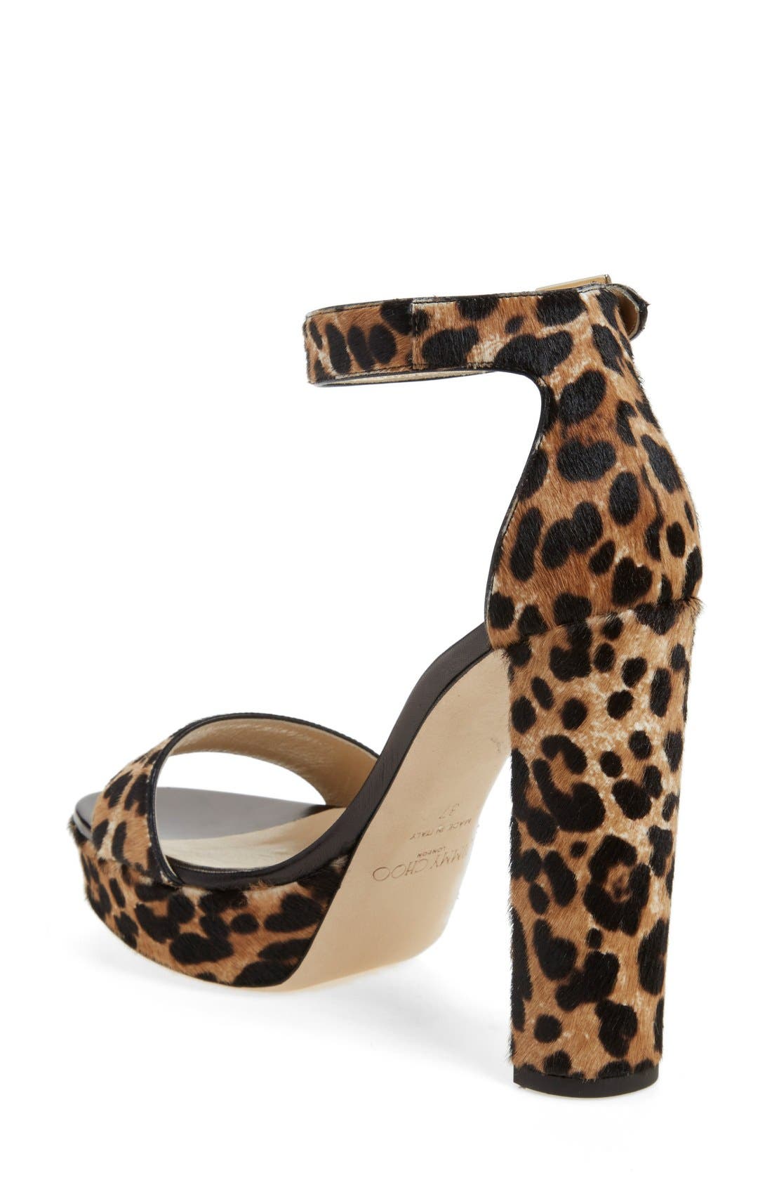 Jimmy Choo 'Holly' Ankle Strap Sandal, Alternate, color, 