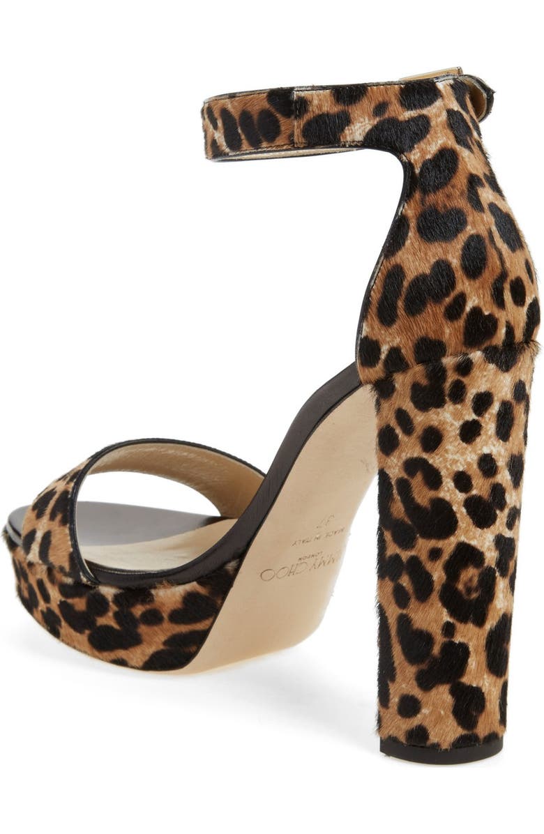 Jimmy Choo 'Holly' Ankle Strap Sandal, Alternate, color,