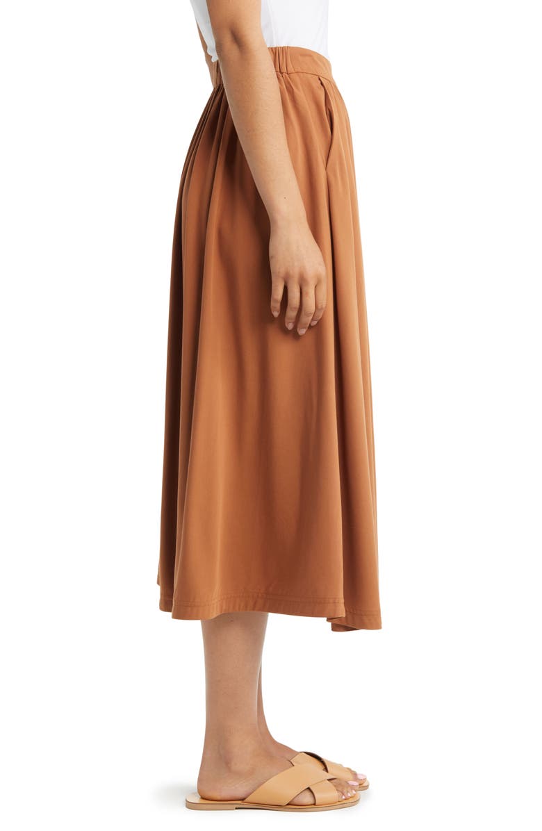 Caslon<sup>®</sup> Button Front Midi Skirt, Alternate, color, 