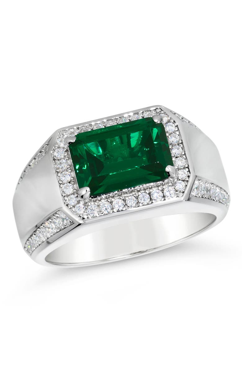 Anna Zuckerman Jagger Gemstone Ring, Main, color, Emerald