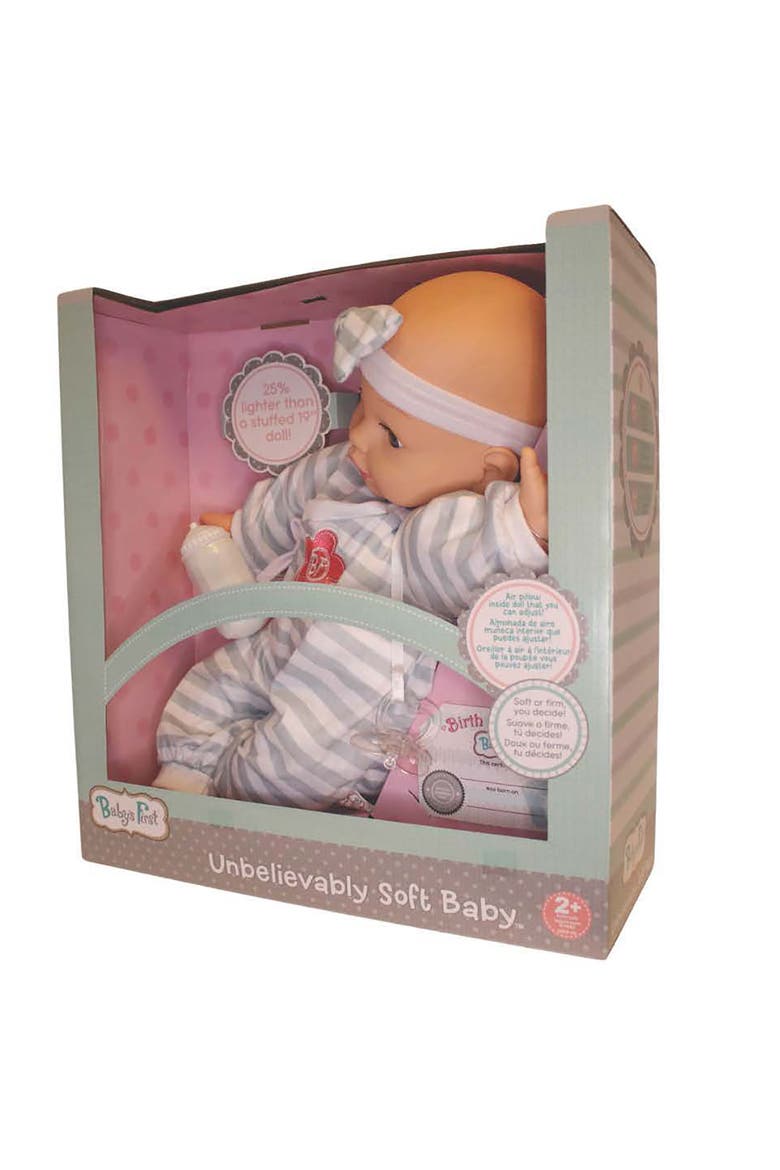 19" Soft Baby Doll, Alternate, color, Multicolored