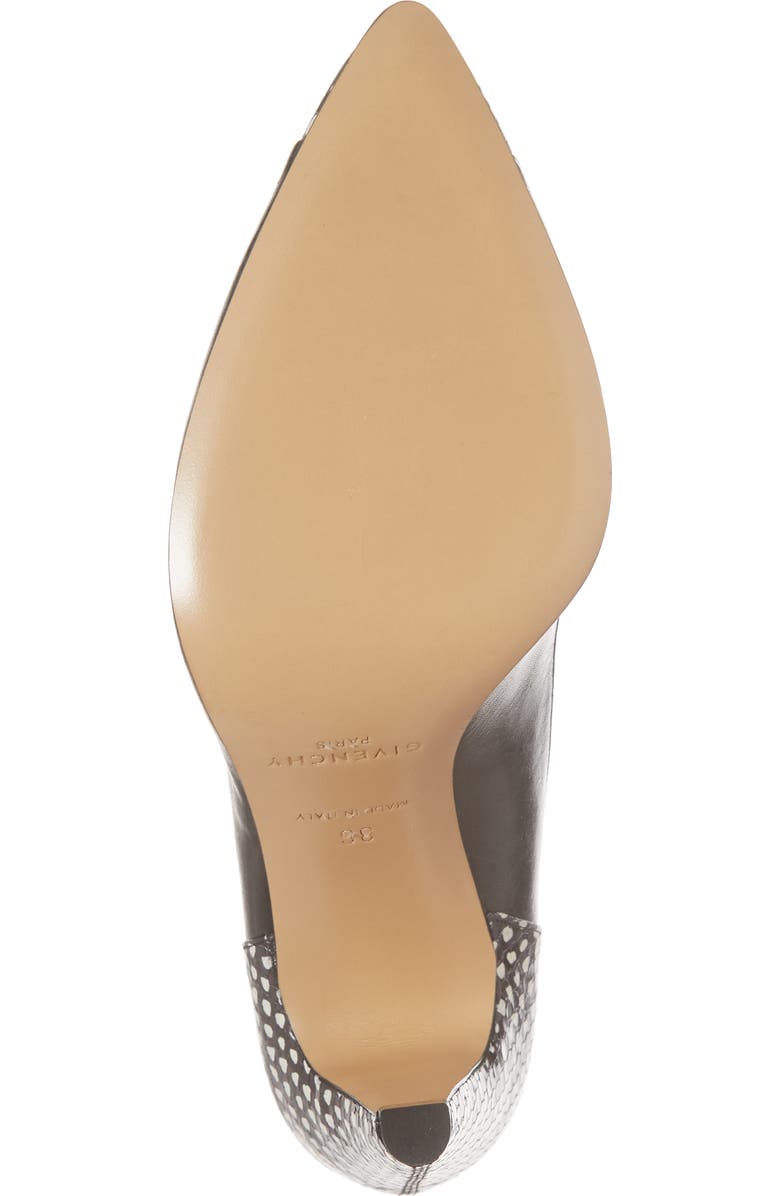 Givenchy Kangaroo Leather Pointy Toe Pump, Alternate, color,