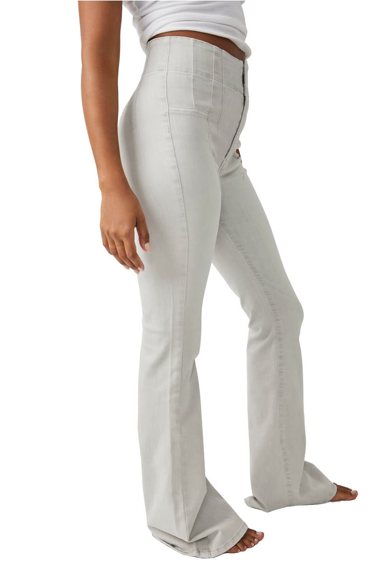 We the Free Jayde Flare Jeans, Alternate, color, GREY