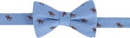 Trafalgar Down The Stretch Racehorse Linen Blend Bow Tie