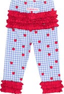 RuffleButts Baby Girls Ruffle Leggings with Signature Rear Ruffles
