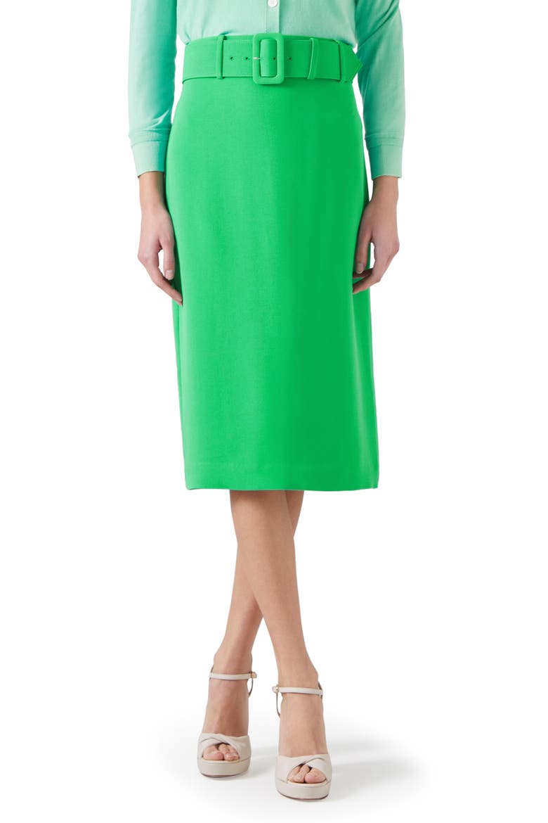 Tabitha Pencil Skirt, Main, color, GREEN