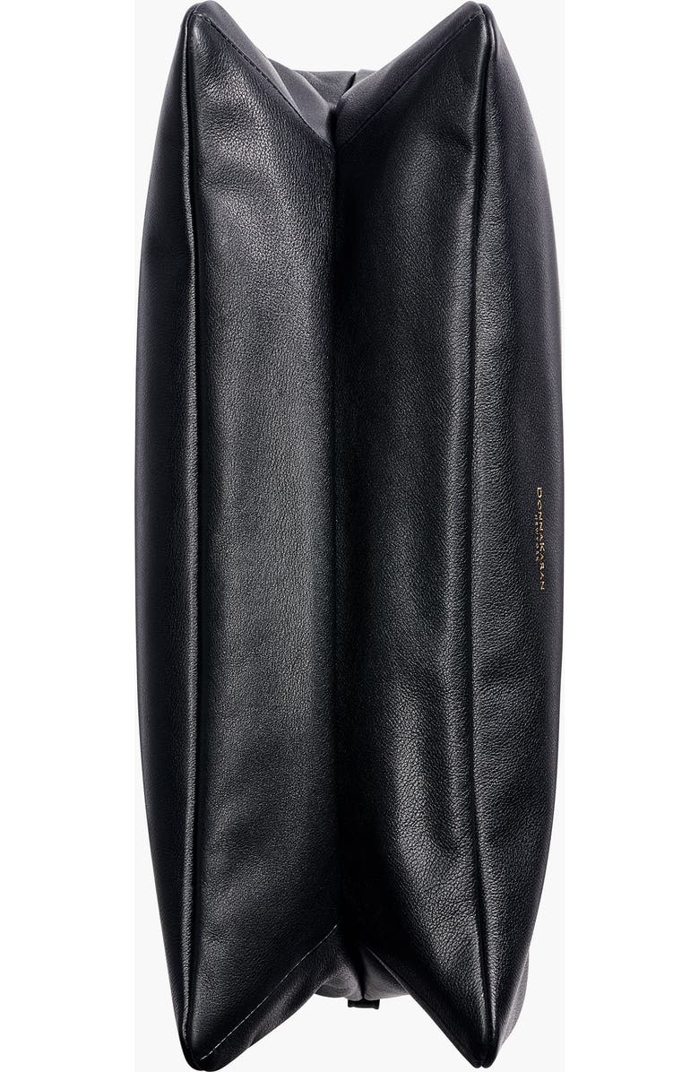 Donna Karan New York Velvet Large Shoulder, Alternate, color, Blk/Gold