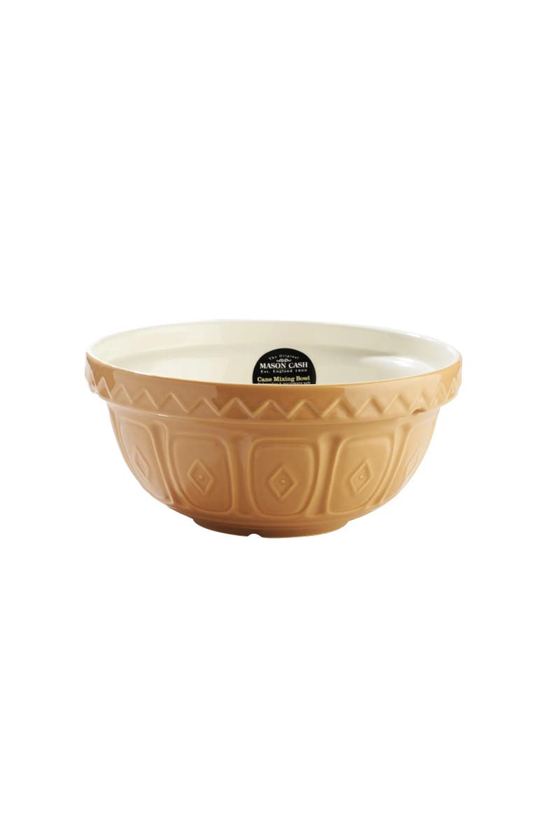 MASON CASH Cane Collection Size 18 Mixing Bowl, 2.85 Quart, Alternate, color, Beige