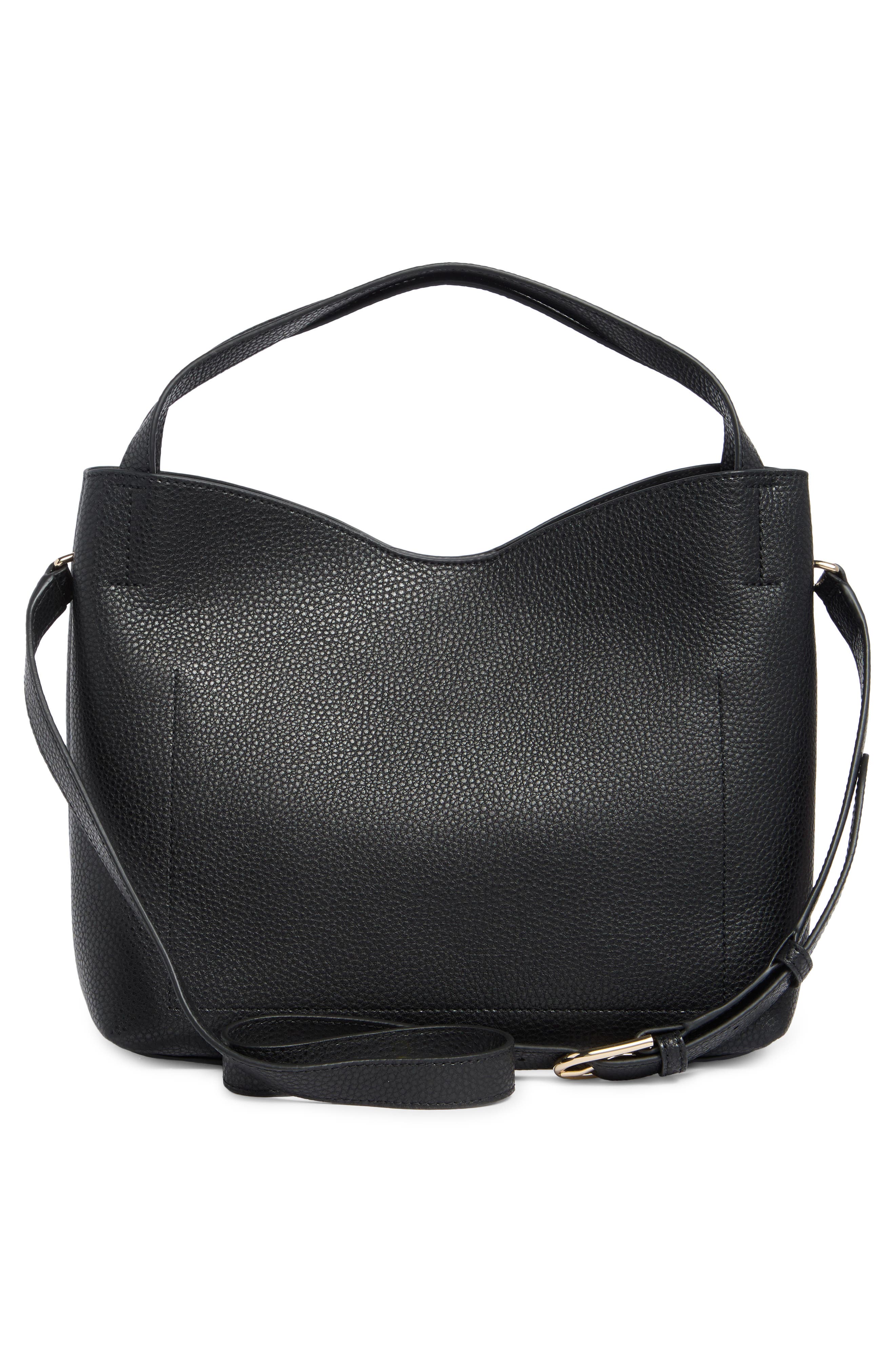Furla Petunia Hobo Shoulder Bag, Alternate, color, Nero